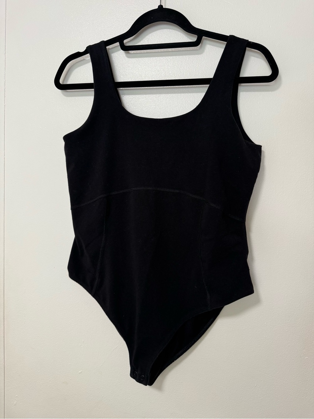Old Navy Black Scoop Neck Tank Bodysuit